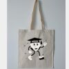 Budget Calico Tote Bag Thumbnail