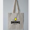 Budget Calico Tote Bag Thumbnail