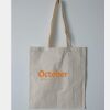 Budget Calico Tote Bag Thumbnail